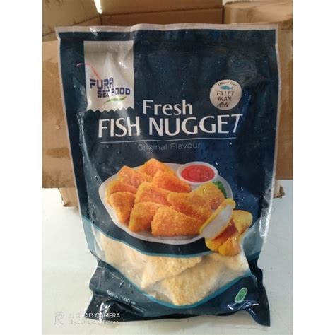 Jual Fura Seafood Fresh Fish Nugget 500gr Shopee Indonesia