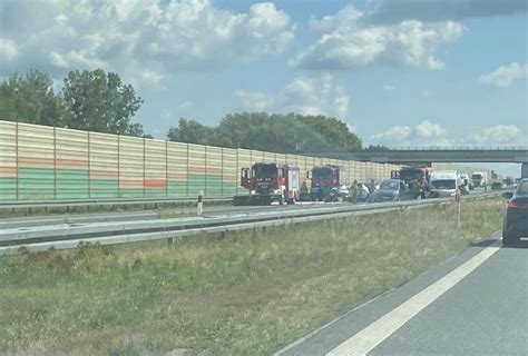 Uwaga Kierowcy Jad Cy Z Warszawy Nad Morze Autostrada A Zablokowana