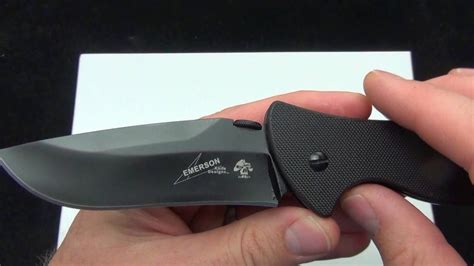 Kershaw Emerson CQC9 - YouTube