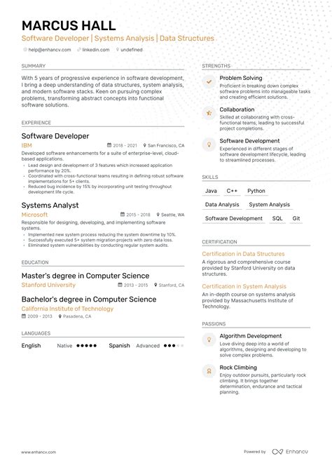 5 Computer Science Internship Resume Examples Guide For 2024