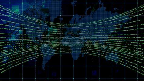 Tecnologia De Rede Do Mundo Uma Comunica O Da Tecnologia Ilustra O Do