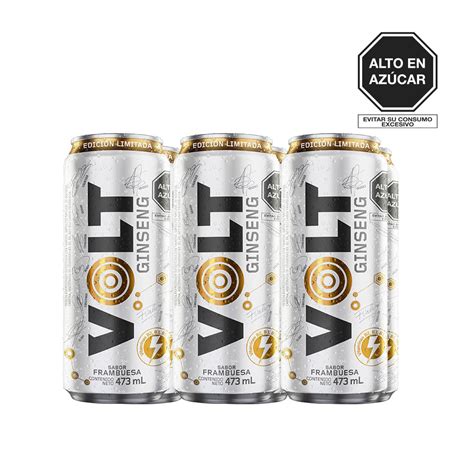 Volt Gingseng lata 473 ml edición Real Madrid