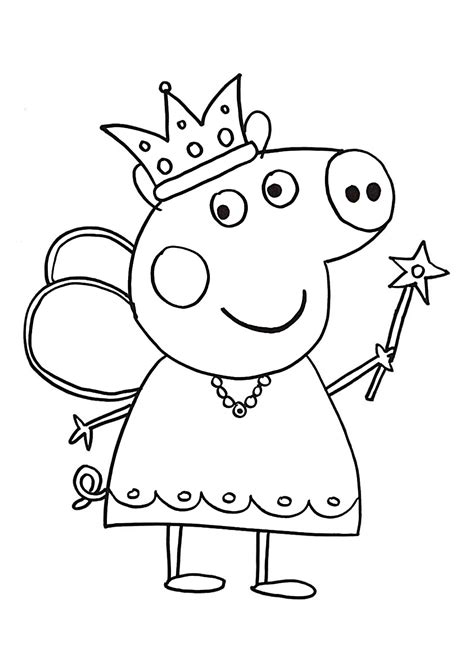 Disegni Di Peppa Pig Da Colorare Pianetabambini It