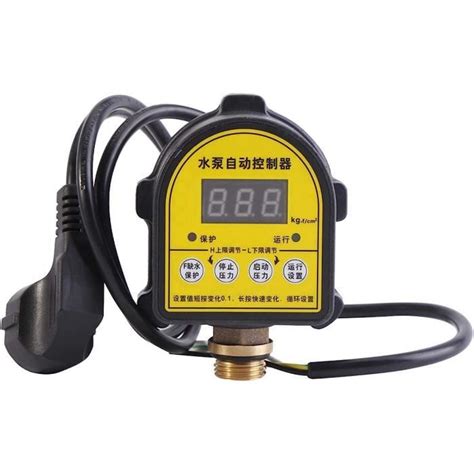 Pressostat Contr Leur De Pression De Pompe Eau Num Rique Automatique