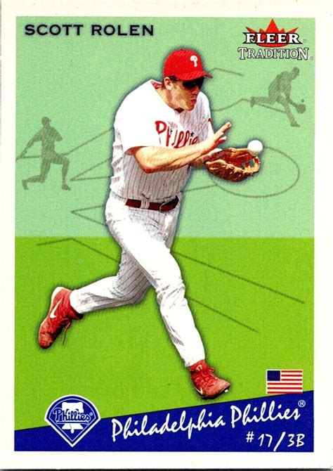 2002 Fleer Tradition Scott Rolen Philadelphia Phillies 296 EBay