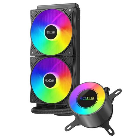 Jual PCCOOLER GI CL240 ARGB BLACK LIQUID CPU COOLER BLACK Shopee