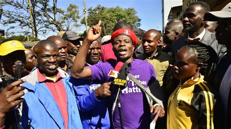 How Ghetto President Gaucho Was Welcomed At Bunge La Mwananchi Nakuru