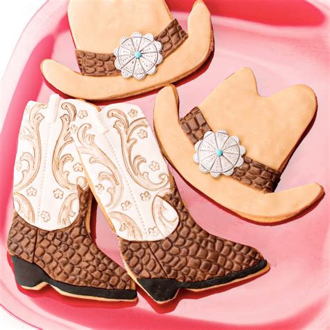 Cowboy Hat And Boots Cookies Country Kitchen Sweetart