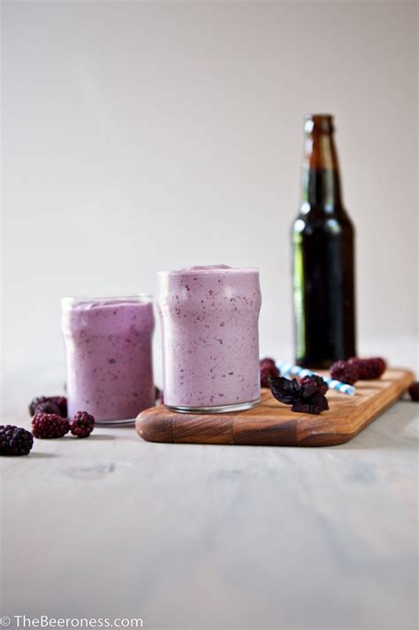 Blackberry Basil Belgian Ale Ice Cream, cooking with beer | Recipe ...