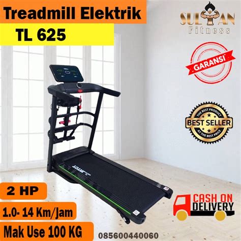 Jual Alat Olahraga Lari Treadmill Elektrik Murah Tl Alat Fitness