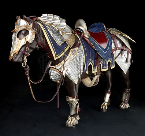 King Llanes Dominic Cooper Horse Armor On Stand In Horse Current