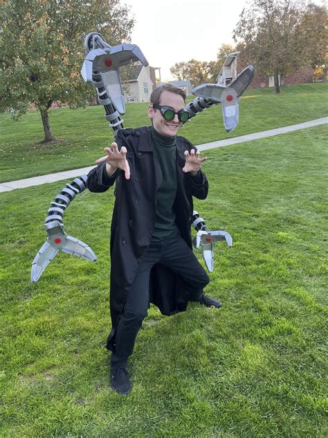 My Doc Ock Halloween Costume Rmarvelstudios