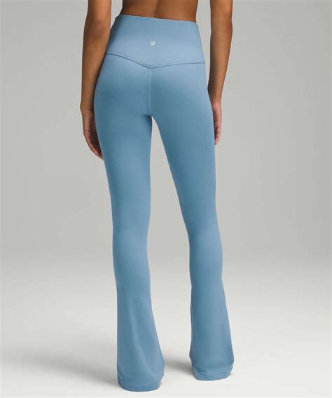 Lululemon Align High Rise Mini Flared Pant 32 Utility Blue Lulu