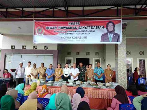 Jaring Aspirasi Masyarakat Nofita Kosasi Gelar Reses Di Desa Ikhwan