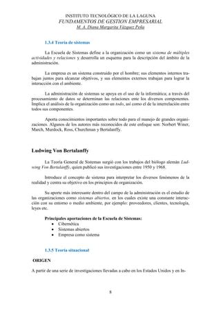 Fundamentos De Gestion Empresarial Unidad Uno Pdf