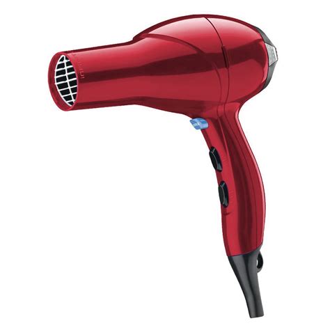 Conair Infiniti Pro 1875 Watt Salon Performance Styling Hair Dryer Red