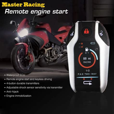 Syst Me D Alarme Antivol Pour Moto Scooter Voies Alarme Antivol D