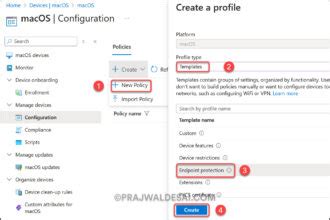 Configure FileVault disk encryption for macOS using Intune