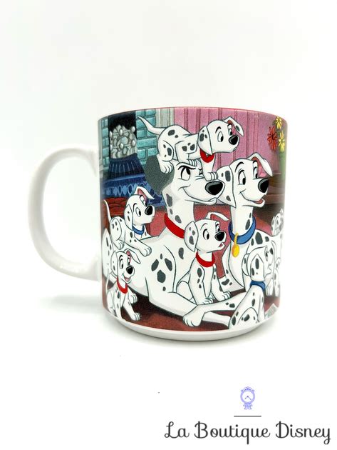 Tasse scène Les 101 Dalmatiens Disney Store mug Walt Disney Classics