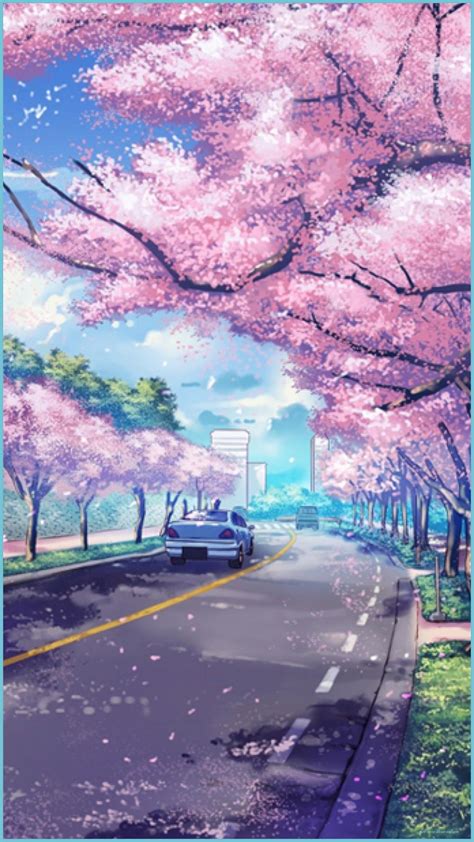 Anime Sakura Blossom Wallpapers - Top Free Anime Sakura Blossom Backgrounds - WallpaperAccess