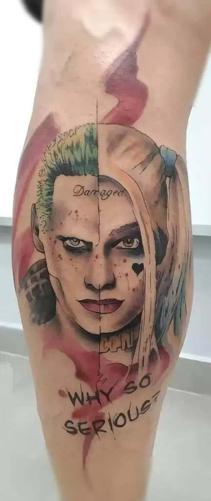 Joker And Harley Quinn Tattoo Designs