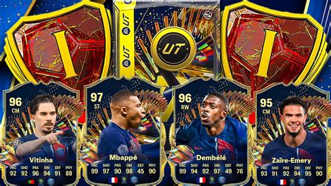 CRAZY RED PICKS Rank 2 Ligue 1 TOTS FUT Champs Rewards FC24 Ultimate