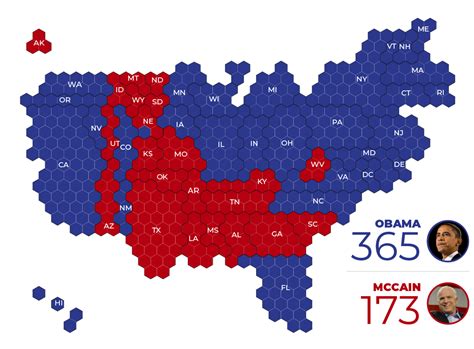 2008 Presidential Election Map