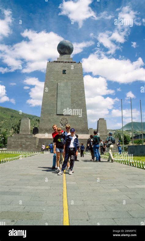 The Mitad Del Mundo Middle Of The World Monument Monument To The