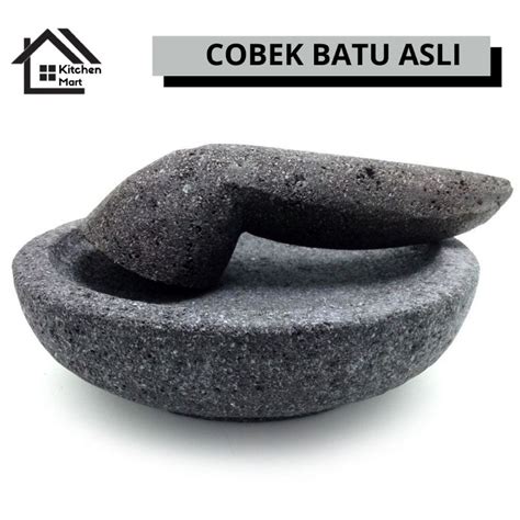 Jual Cobek Ulekan Gunung Batu Asli Shopee Indonesia