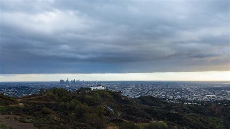 Los Angeles Storm Day To Night Timelapse Stock Footage SBV-305854074 ...