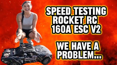 Speed Testing Rocket Rc A S V Supersonic Esc Combo With Mojave Exb