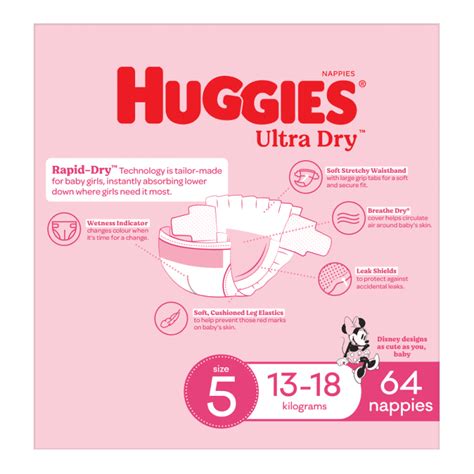 Buy Huggies Nappies Walker Girl Pack Online At Cincotta