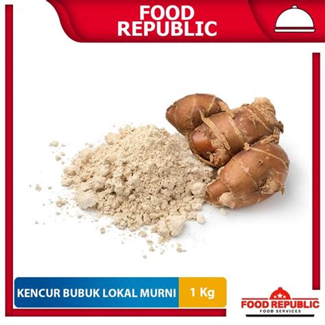 Jual Kencur Bubuk Murni Lokal 1kg Kaempferia Galanga Pure Powder