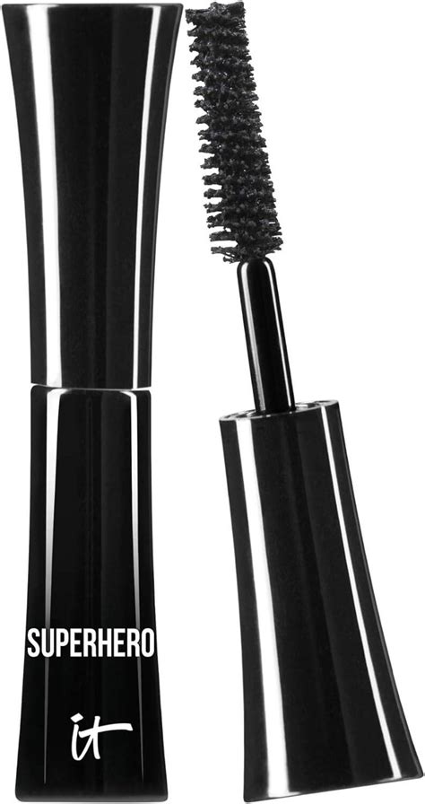 It Cosmetics Superhero Elastic Stretch Volume Mascara In Black 0 10 Oz Travel Size Buy Best