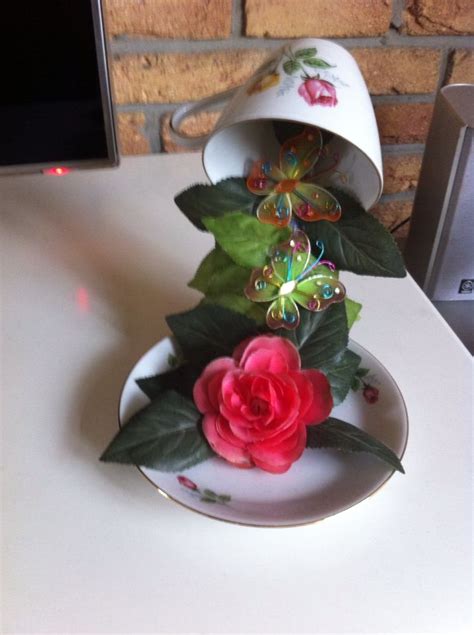 Pin Van Heather Sohn Op Floating Tea Cup Creatief Tafelversiering