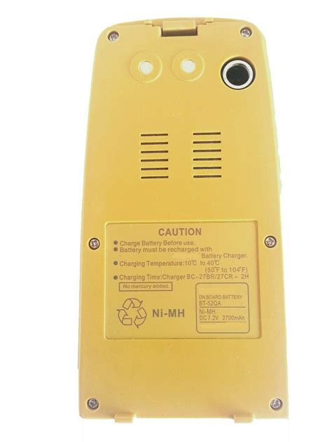 New For Topcon Bt Qa Total Station Battery For Gts Gpt Series