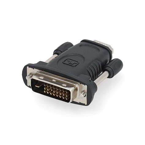 HDMI Adapter DVI D 24 1 Pin Han HDMI Udgang Nikkelplateret