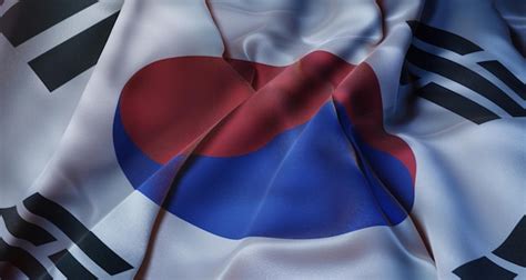 Premium Photo Abstract 3d Illustration Of The Flag Of South Korea On