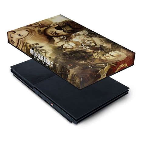 Ps Slim Capa Anti Poeira Metal Gear Solid Pop Arte Skins