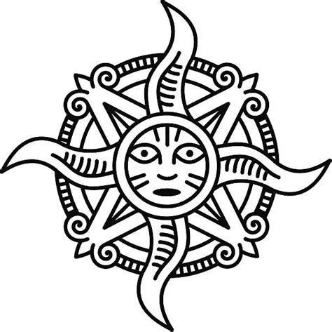 Aztec Sun God Illustrations, Royalty-Free Vector Graphics & Clip Art ...