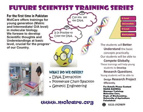 Future Scientist Training Series Molecular Care