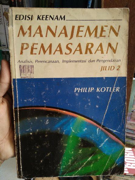 Jual Original Buku Manajemen Pemasaran Edisi Keenam Analisis