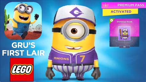 Shortstop Stuart Minion Rush Gru S First Lair Fullscreen Gameplay