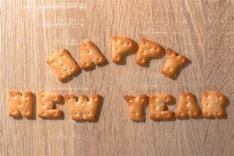 Letras Del Alfabeto Bajo La Forma De Galleta Foto De Archivo Imagen