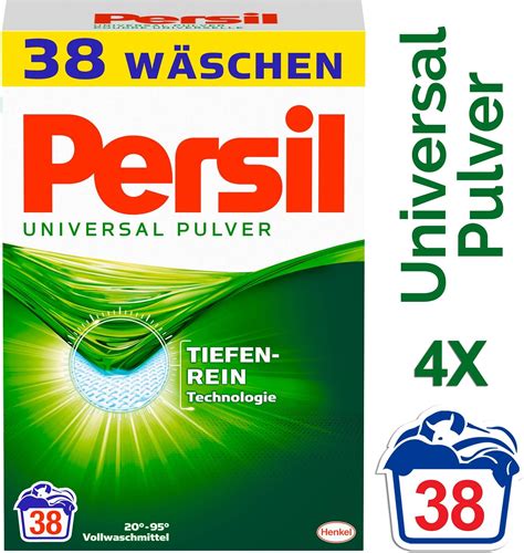 Persil Universal Pulver Vollwaschmittel Mit Tiefenrein Technologie