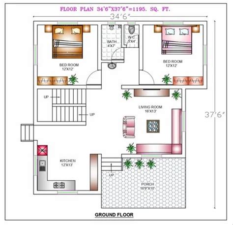 House Plan Designing Service at ₹ 2/sq ft in Bhopal | ID: 26673942673