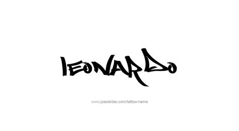 Leonardo Name Tattoo Designs Leonardo Name Tattoo Designs Name Tattoo