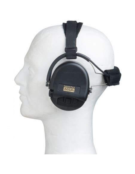 Casque Anti Bruit Supreme Pro X Serre Nuque Msa Sordin