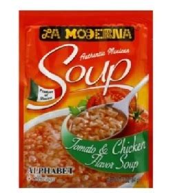 Sopa De Letras Con Sabor A Tomate Y Pollo La Moderna G Oz Inicio