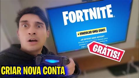 Como Criar Uma Conta No Fortnite Jeito Certo Youtube